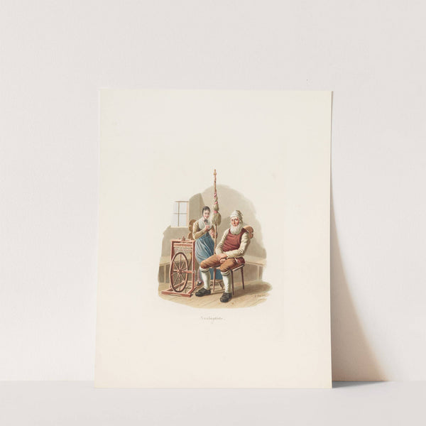 Anababtiste (1824) by Gabriel Lory the Younger