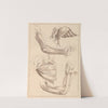 Anatomical Studies of Arms and Shoulders by Hamlet Winstanley