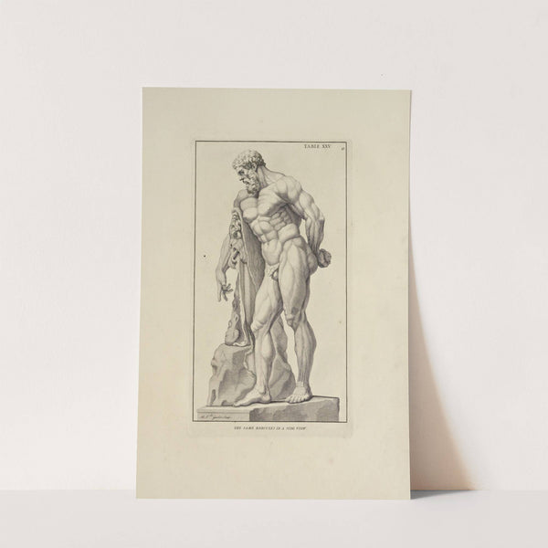 Anatomy improv’d and illustrated with regard to the uses thereof in designing Pl.25 (1723) by Michael van der Gucht