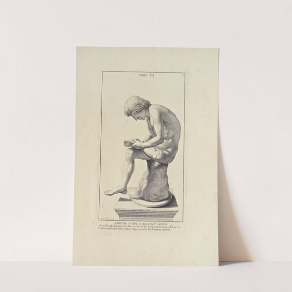 Anatomy improv'd and illustrated with regard to the uses thereof in designing Pl.41 by Michael van der Gucht