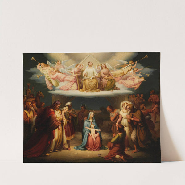 Anbetung by Adolf Gottlob Zimmermann