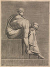 Ancestor of Christ from Abiah Lunette (Right Figure)