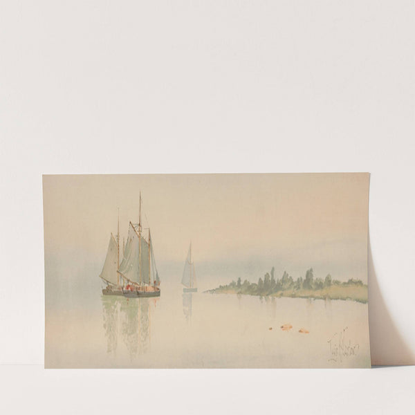 Anchored (1891) by Louis Kinney Harlow