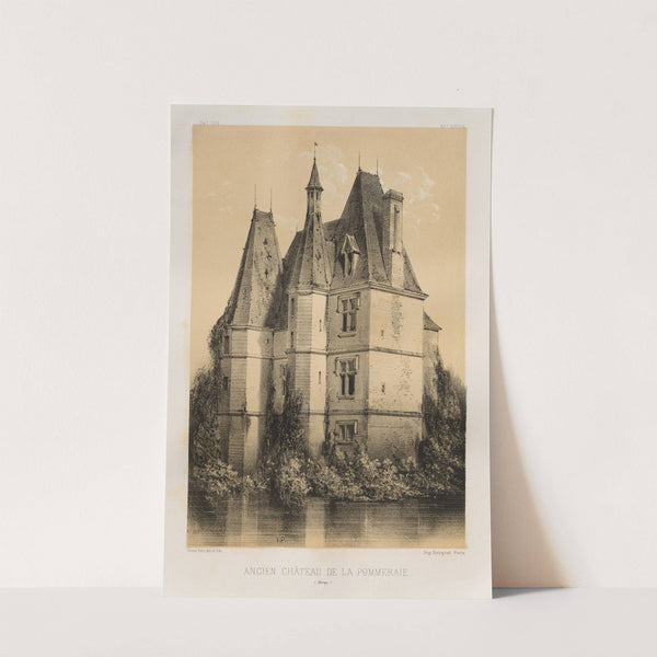 Ancien Château de la Pommeraie (Aisne) (1860) by Victor Petit