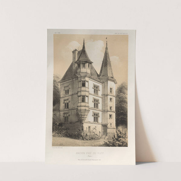 Ancien Fief De Fley (Nièvre) (1860) by Victor Petit