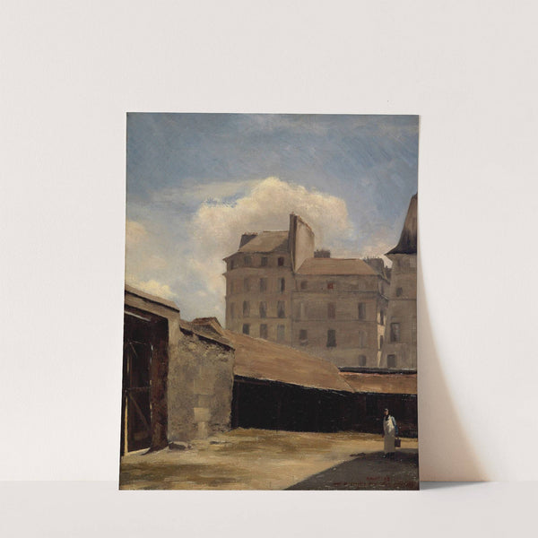 Ancien Hôtel-Dieu, cour des cuisines by Charles-Alexis Apoil