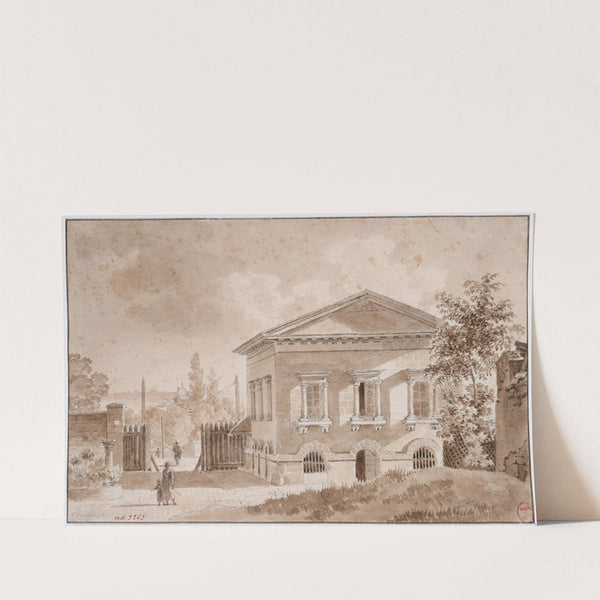 Ancienne barrière de Paris, ‘barrière blanche’ by Eugène Bourgeois