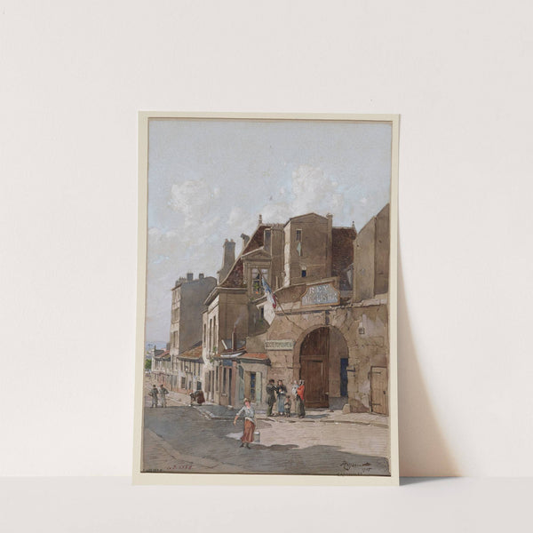 Ancienne maison du censier, du couvent des Bonshommes, 9, rue Beethoven, 16ème arrondissement (1915-1945) by Fédor Hoffbauer