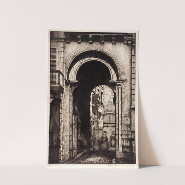 Ancient Doorway, Nevers by Frederick G. Hall