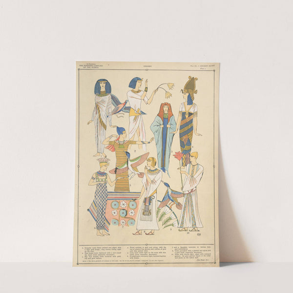 Ancient Egypt - Dresses by Paul Louis de Giafferri