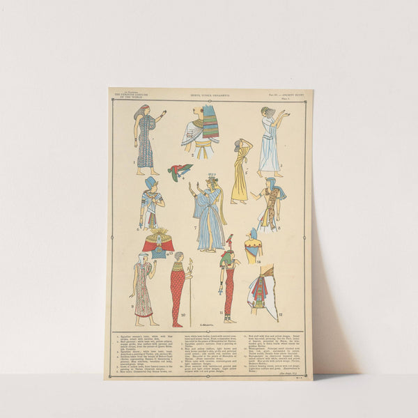Ancient Egypt - Skirts, tunics, ornaments by Paul Louis de Giafferri