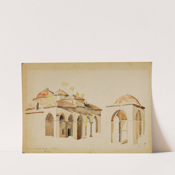 Ancient Turkish Mosque at Tourbek by Miner Kilbourne Kellogg