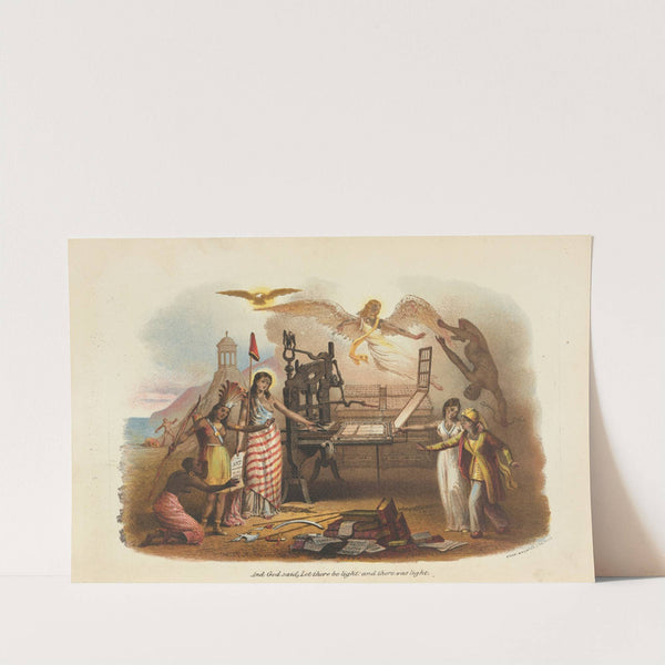 And God said, let there be light; and there was light by Peter S. Duval