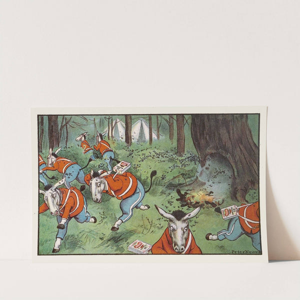 'And how they chased those twenty mules, and punchured well their hide!' by Peter Newell