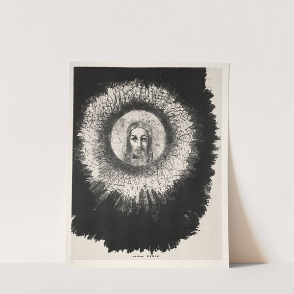And In the Very Disk of the Sun Shines the Face of Jesus Christ (1888) by Odilon Redon