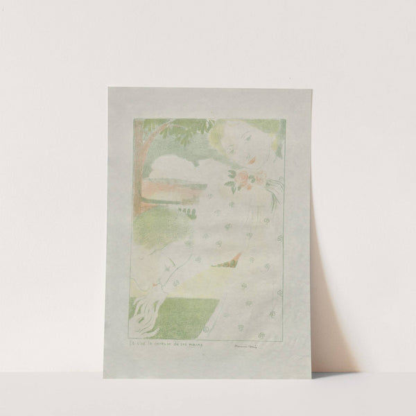 And It Is the Caress of Her Hands (1899) by Maurice Denis