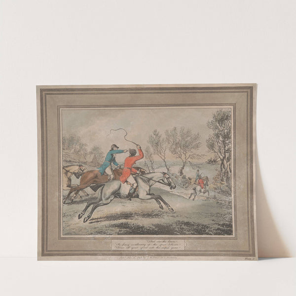 'And o'er the lawn' by Samuel Howitt