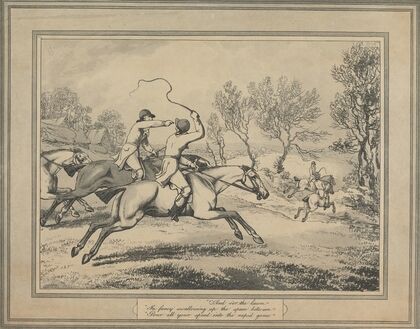 ‘And o’er the lawn’
