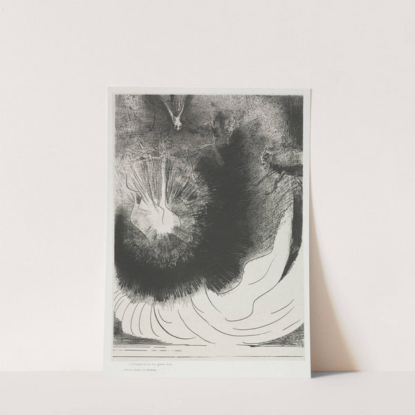 And There Fell a Great Star from Heaven, Burning as it were a Lamp by Odilon Redon