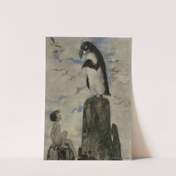 And there he saw the last of the gairfowl by Jessie Willcox Smith