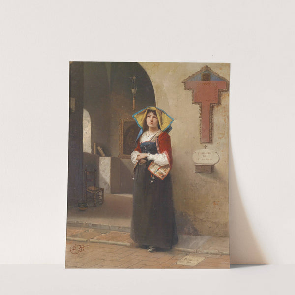 Andacht by Domenico Induno