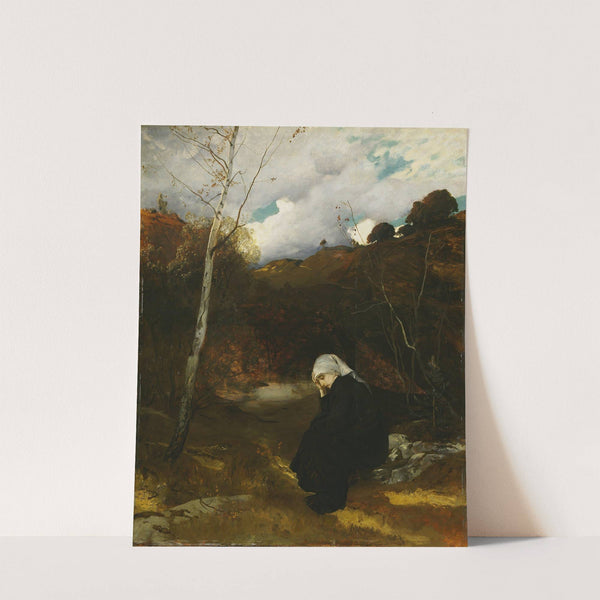 Andante. Autumn Evening at Ask by Eilif Peterssen