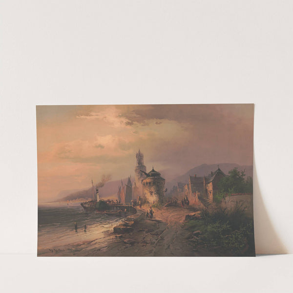 Andernach a Rhein (1872) by Edmund Foerster & Co.