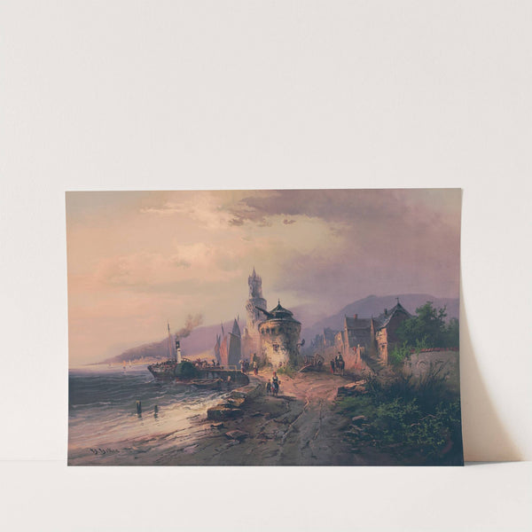 Andernach a Rhein by Heinrich Hiller
