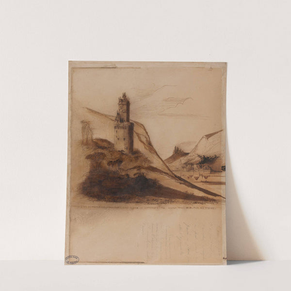 Andernach. Bords du Rhin (1840) by Victor Hugo