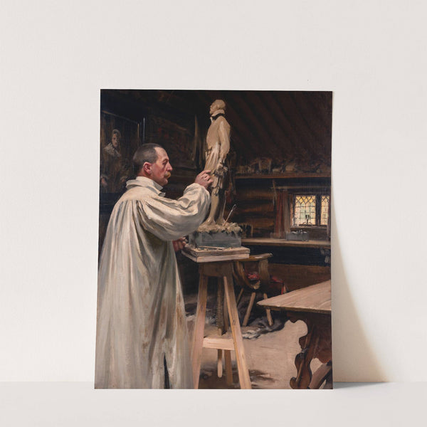 Anders Zorn in his Studio by August Hagborg