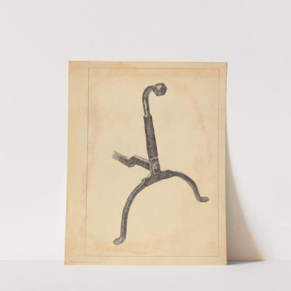 Andiron by Helen Blumenstiel