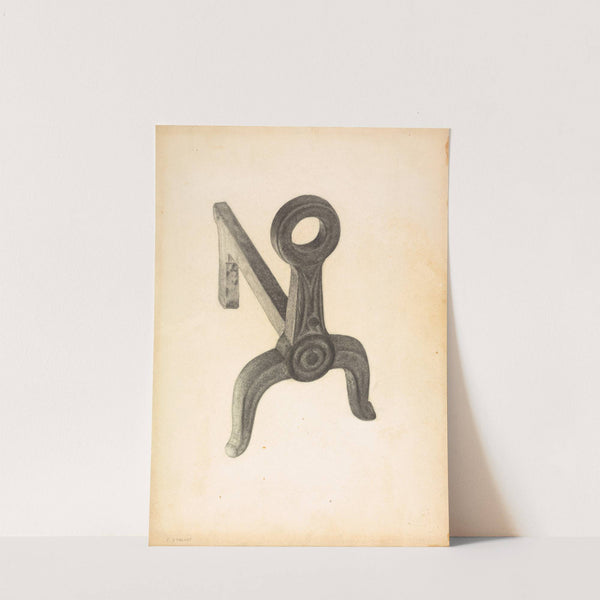 Andiron (c. 1937) by Jack Staloff