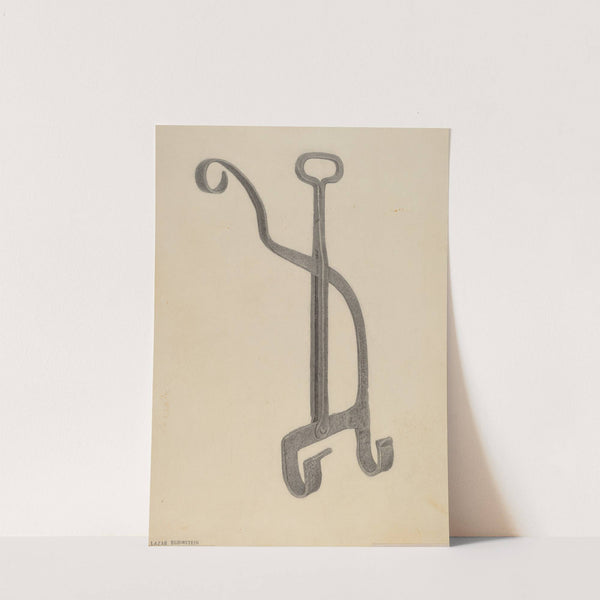 Andiron by Lazar Rubinstein