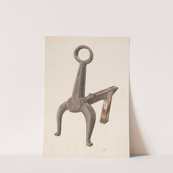 Andiron by Eugene Bartz