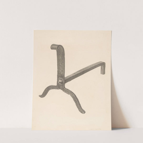 Andiron by Albert Taxson