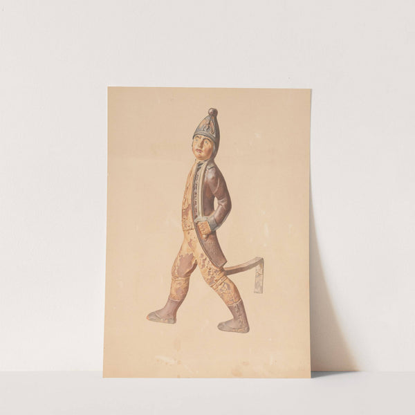 Andiron (Marching Hessian) by Cushman Parker