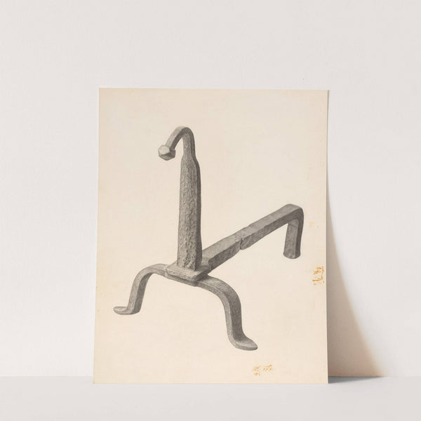 Andiron (one of pair) (c. 1938) by Jack Staloff