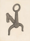 Andiron (one of pair)