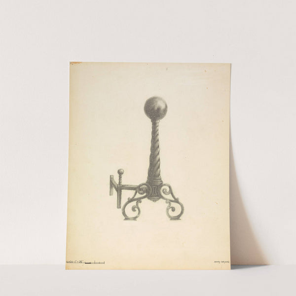 Andirons by Henry Meyers