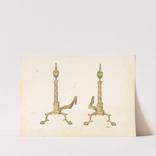 Andirons by Ray Price