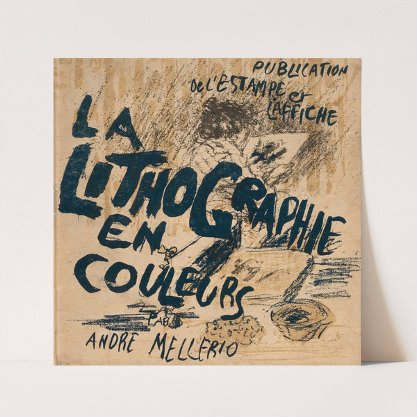 André Mellerio, La lithographie originale en couleurs (1898) by Pierre Bonnard