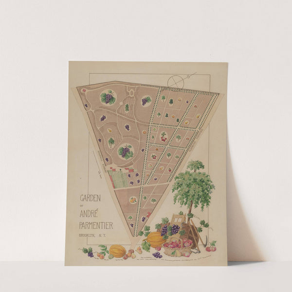 Andre Parmentier Garden by Helen Miller