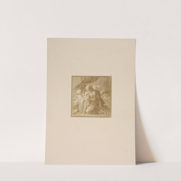 Andrea Schiavone - The holy family by P. & D. Colnaghi