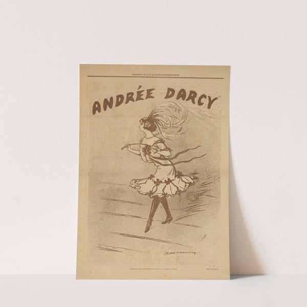 Andree Darcy (1908) by Yves Marevéry