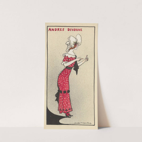 Andrée Divonne dans ‘Bigre!’ de Rip (1910) by Yves Marevéry