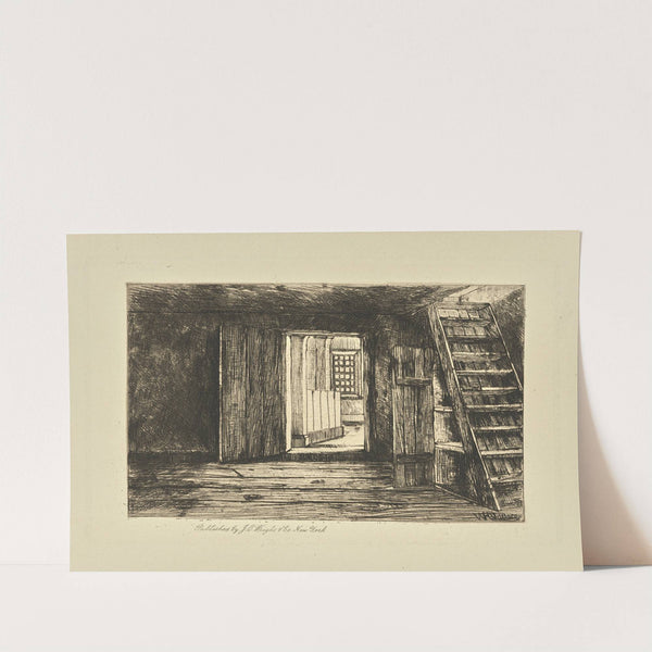 Andre’s prison. (1890) by William Henry Wallace