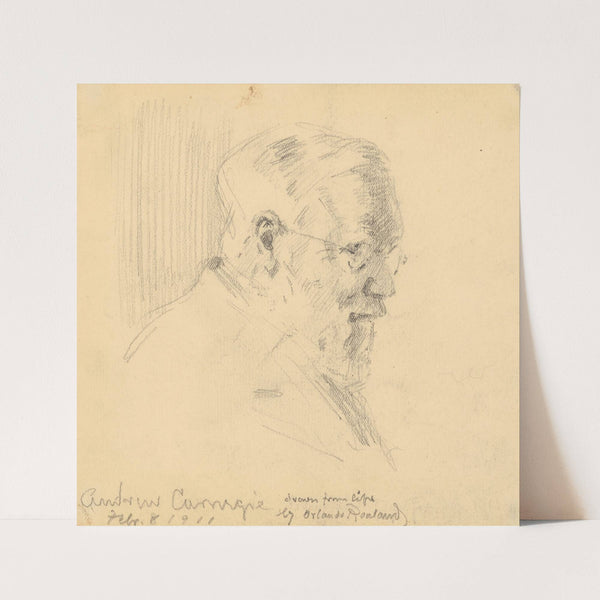 Andrew Carnegie (1911) by Orlando Rouland