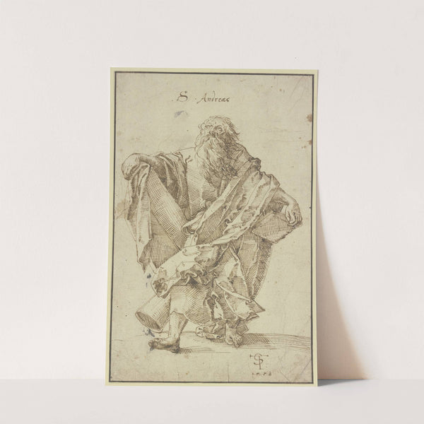 Andrew the Apostle (1578) by Tobias Stimmer
