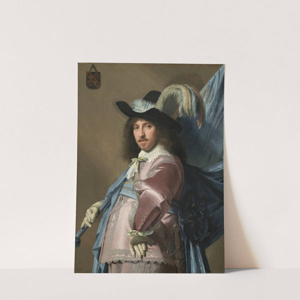 Andries Stilte as a Standard Bearer by Johannes Cornelisz Verspronck