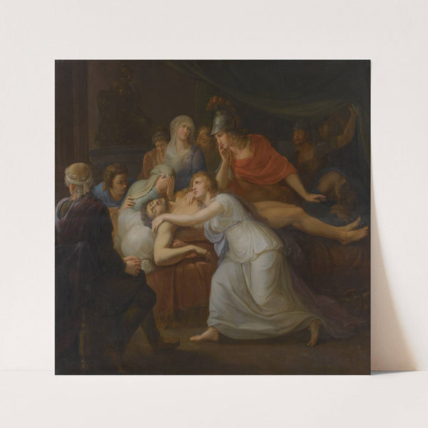 Andromache Lamenting The Death Of Hector by Circle Of Heinrich Friedrich Füger